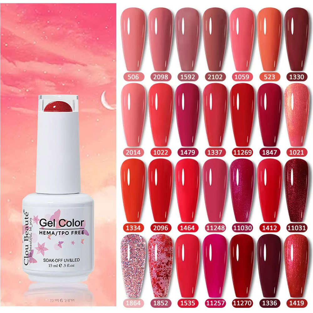Nail Art One Piece - Clou Beaute 15 ml Gel-Nagellack, semipermanent,