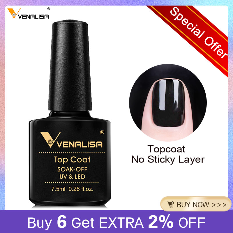 Nail Art One Piece - VENALISA Nicht Reinigung Topcoat Nail art