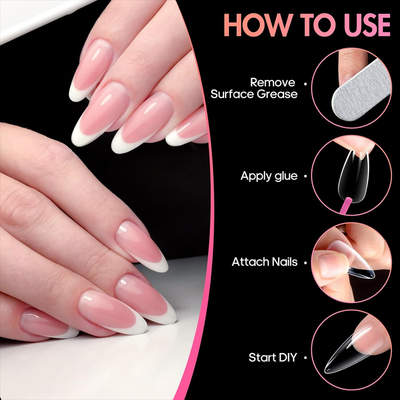 Ultrakurze, mandelförmige X-St – Nail Art Xl Bewertung und Preis