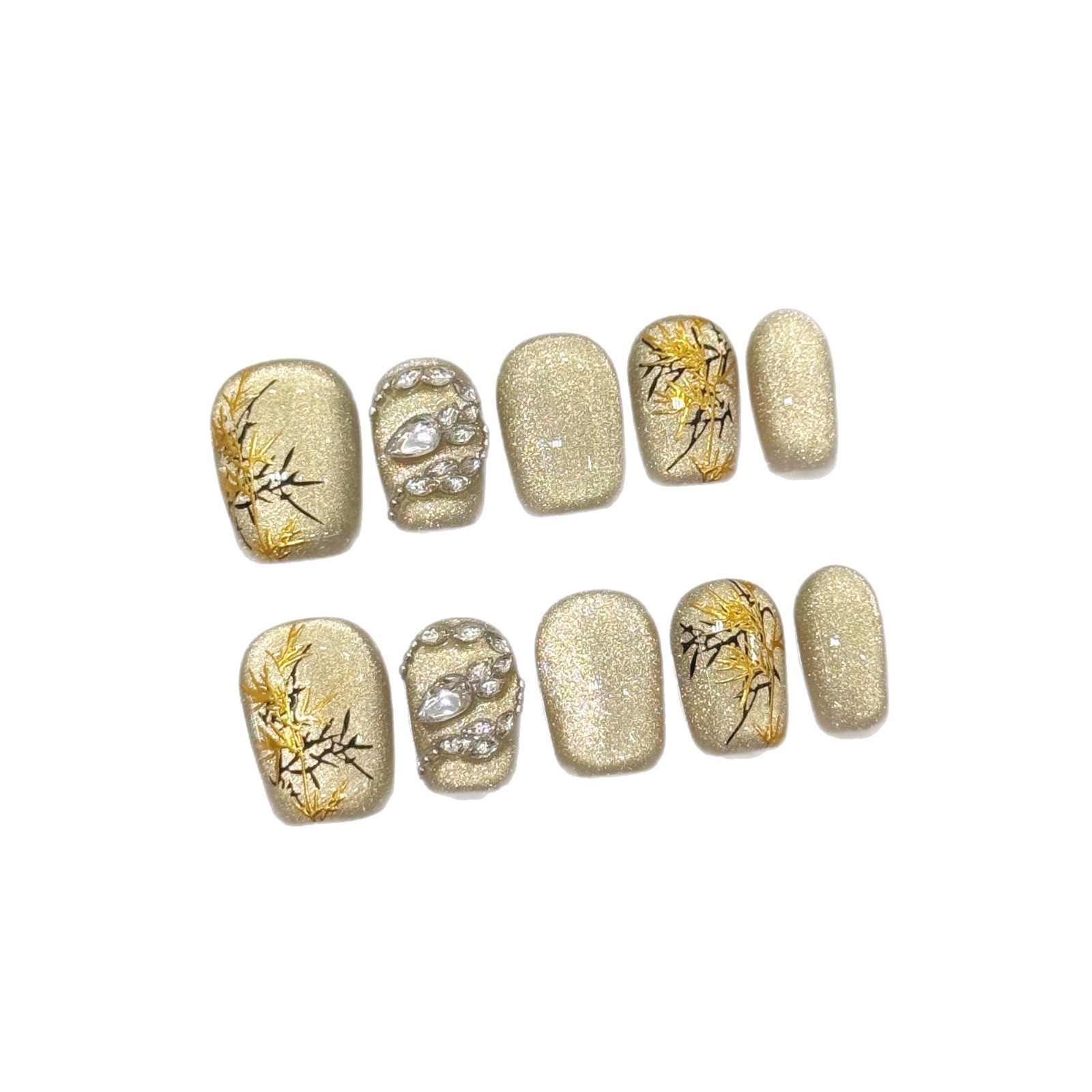 10 stücke Neue Chinesische Sti – Nail Art Aesthetic Bewertung und Preis
