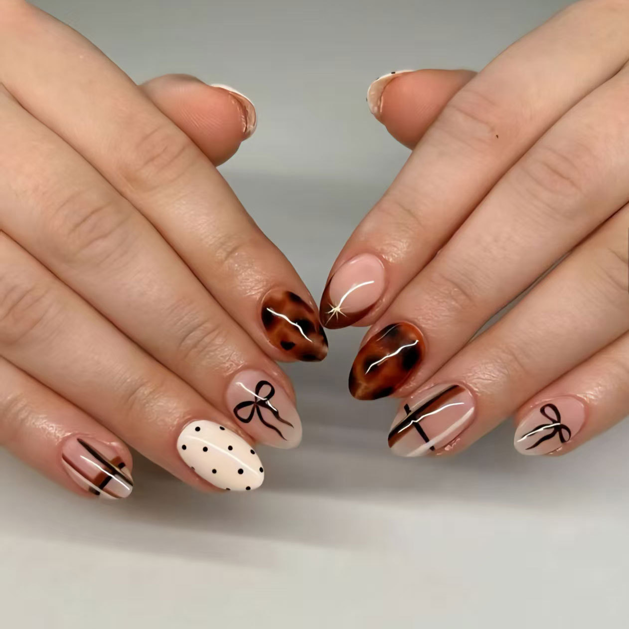 24 Stück Blumen-Kunstnägel, br – Nail Art Aesthetic Bewertung und Preis