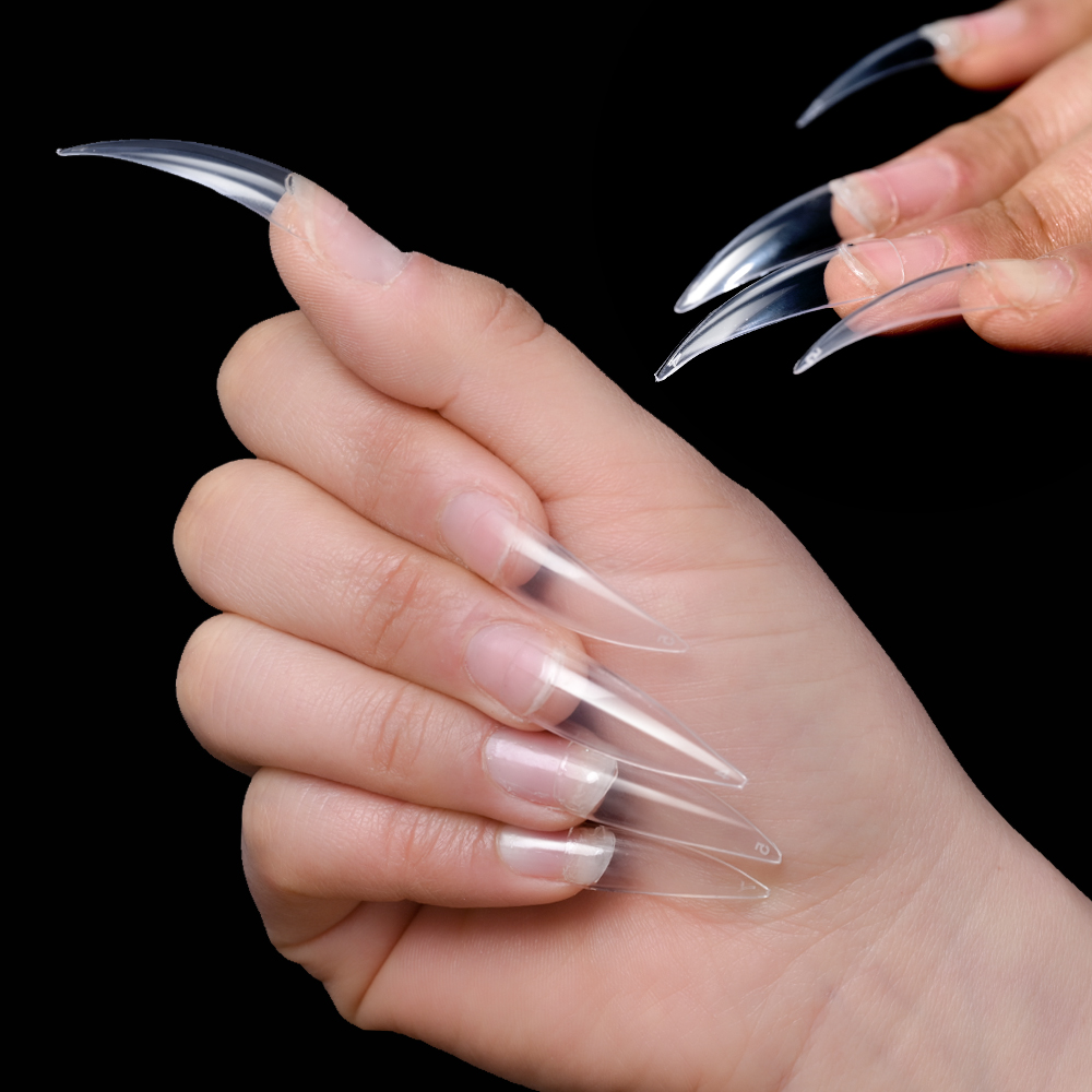 600 Stück extra lange, gebogen – Nail Art Xl Bewertung und Preis