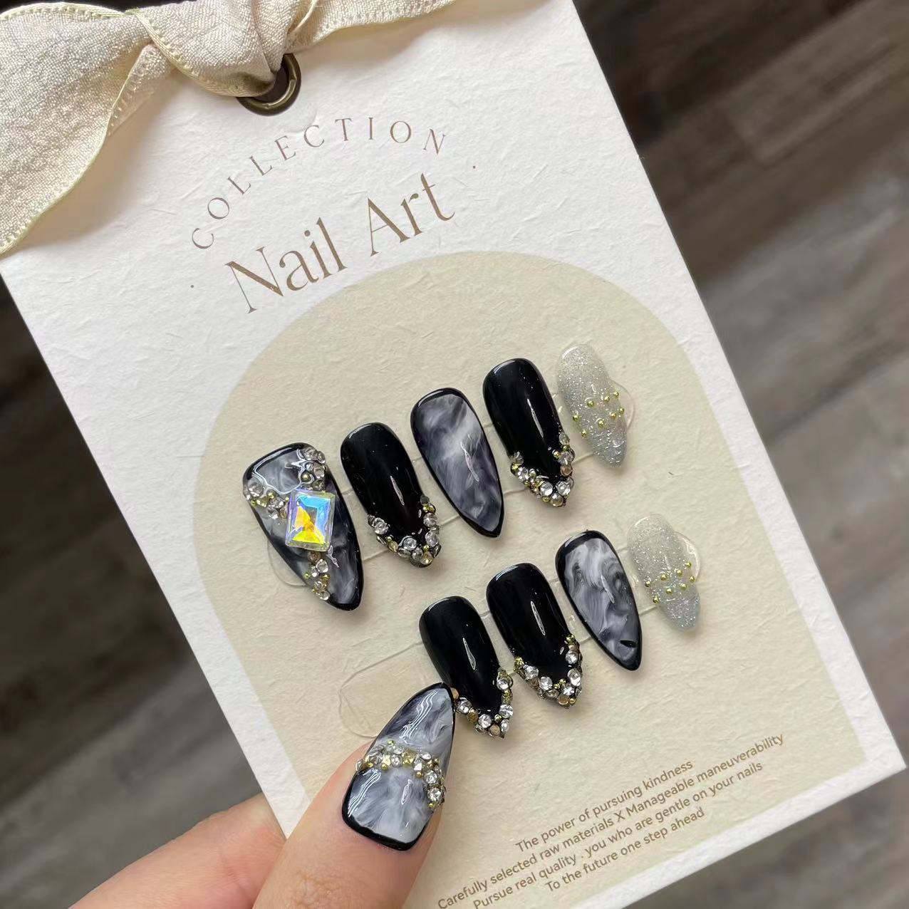 Handgemachte Presse auf Nägeln – Nail Art Pink Bewertung und Preis