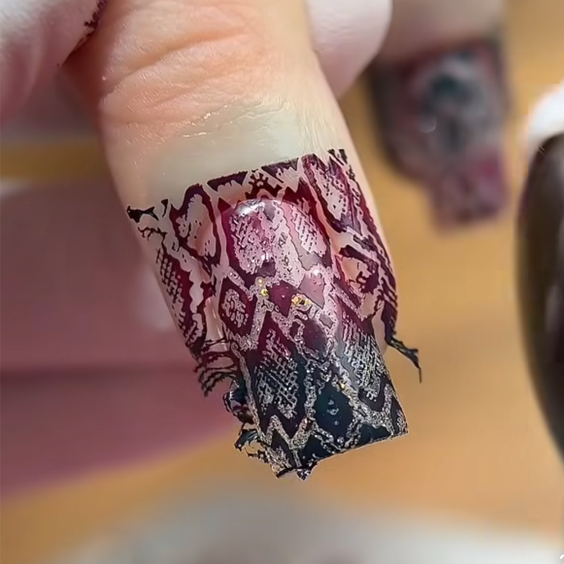 Tierbild Schlange Leopard Nage – Nail Art Zebra Bewertung und Preis