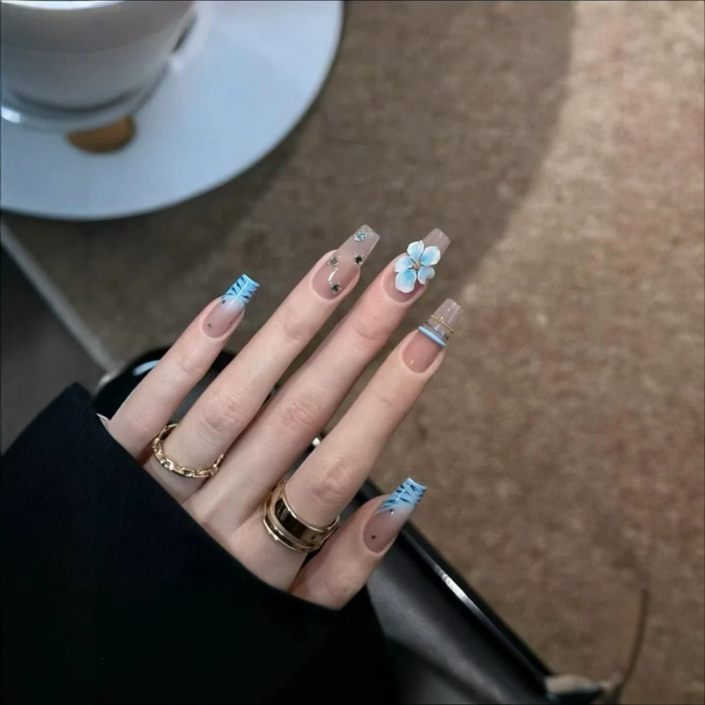 10 Stück handgemachte Press-On – Nail Art Zebra Bewertung und Preis