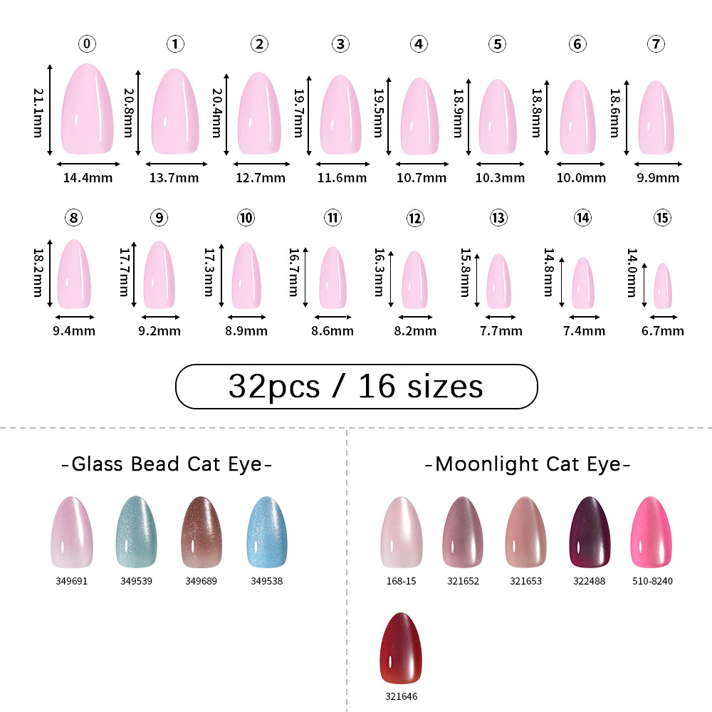 VITAGWX 32 Stück Aufklebenägel – Nail Art Aesthetic Bewertung und Preis
