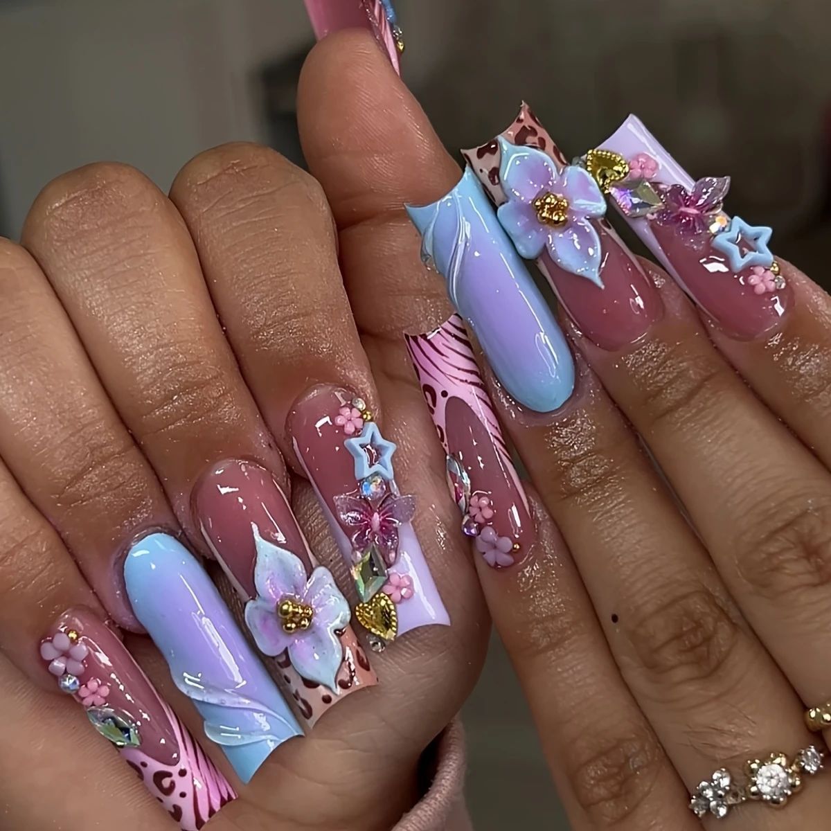 24 Stück tragbare quadratische – Nail Art Aesthetic Bewertung und Preis
