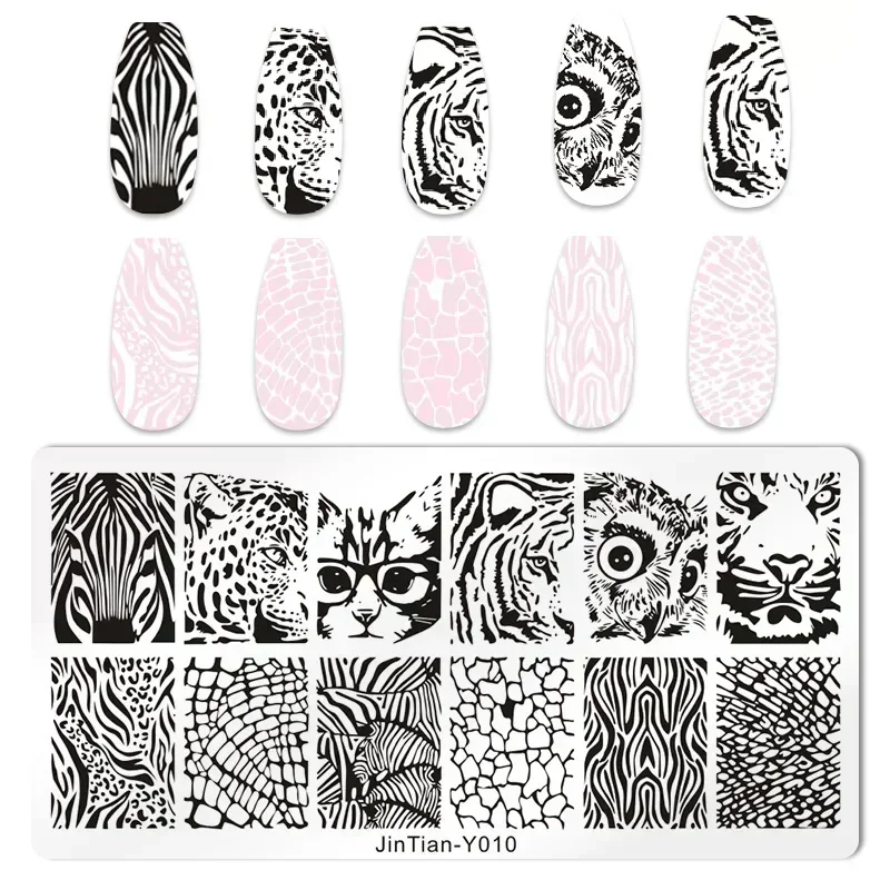 Tiger Zebra Leopard Print Nage – Nail Art Zebra Bewertung und Preis