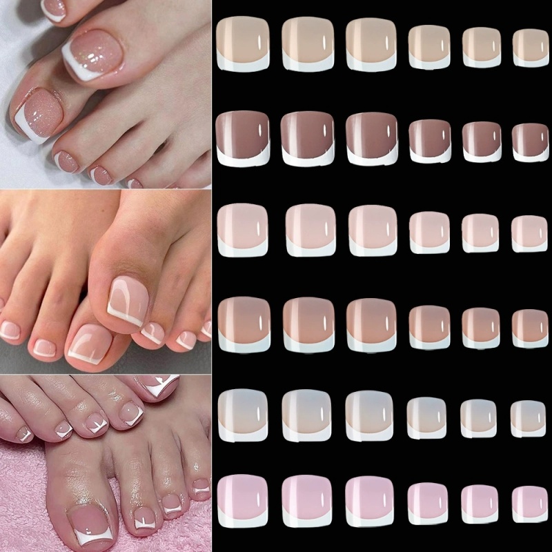 120 Stück quadratische French- – Nail Art Pink Bewertung und Preis