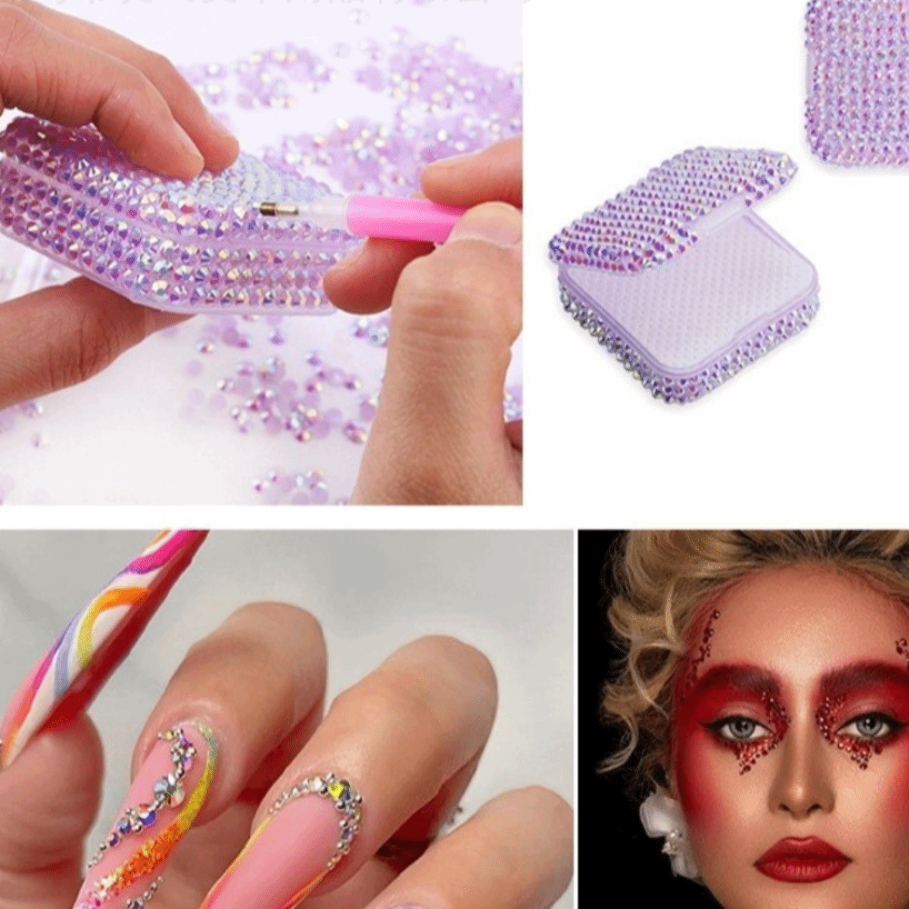 Mehrfarbiges Harz-Strass-Set i – Rhinestone Nail Gem Bewertung und Preis