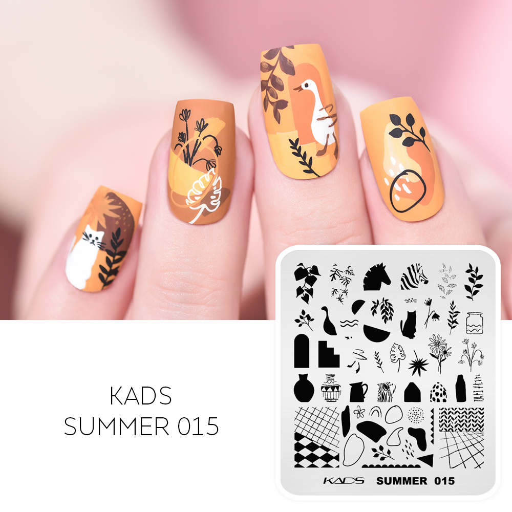 KADS Sommer 015 Nail art Platt – Nail Art Zebra Bewertung und Preis