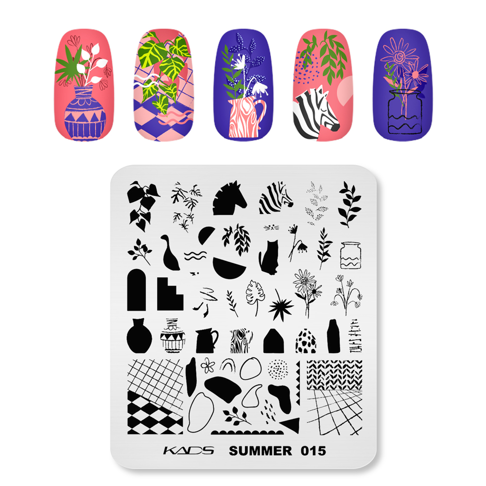 KADS Sommer 015 Nail art Platt – Nail Art Zebra Bewertung und Preis