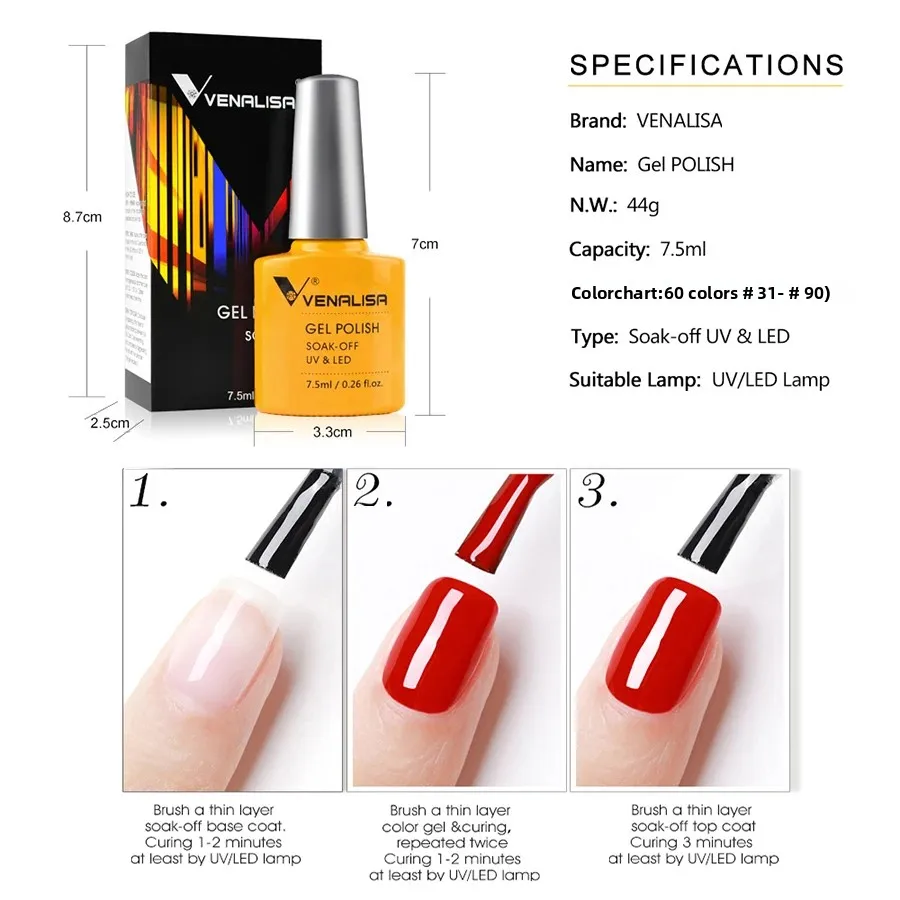 Venalisa Luxus Farbgel Nagella – Nail Art One Piece Bewertung und Preis
