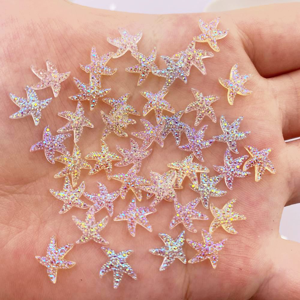 10mm Mini Shiny Star Nail art  – Rhinestone Nail Gem Bewertung und Preis