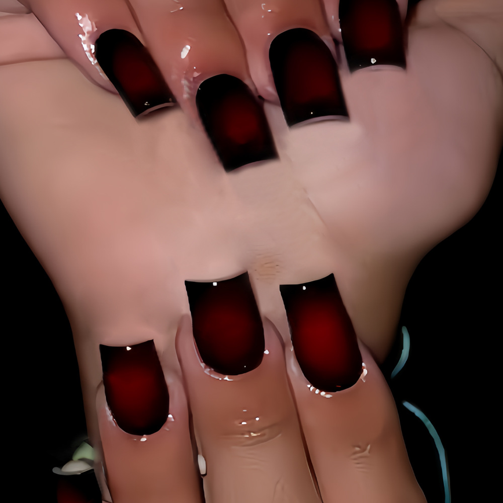 Kurze, quadratische Kunstnägel – Nail Art Pink Bewertung und Preis