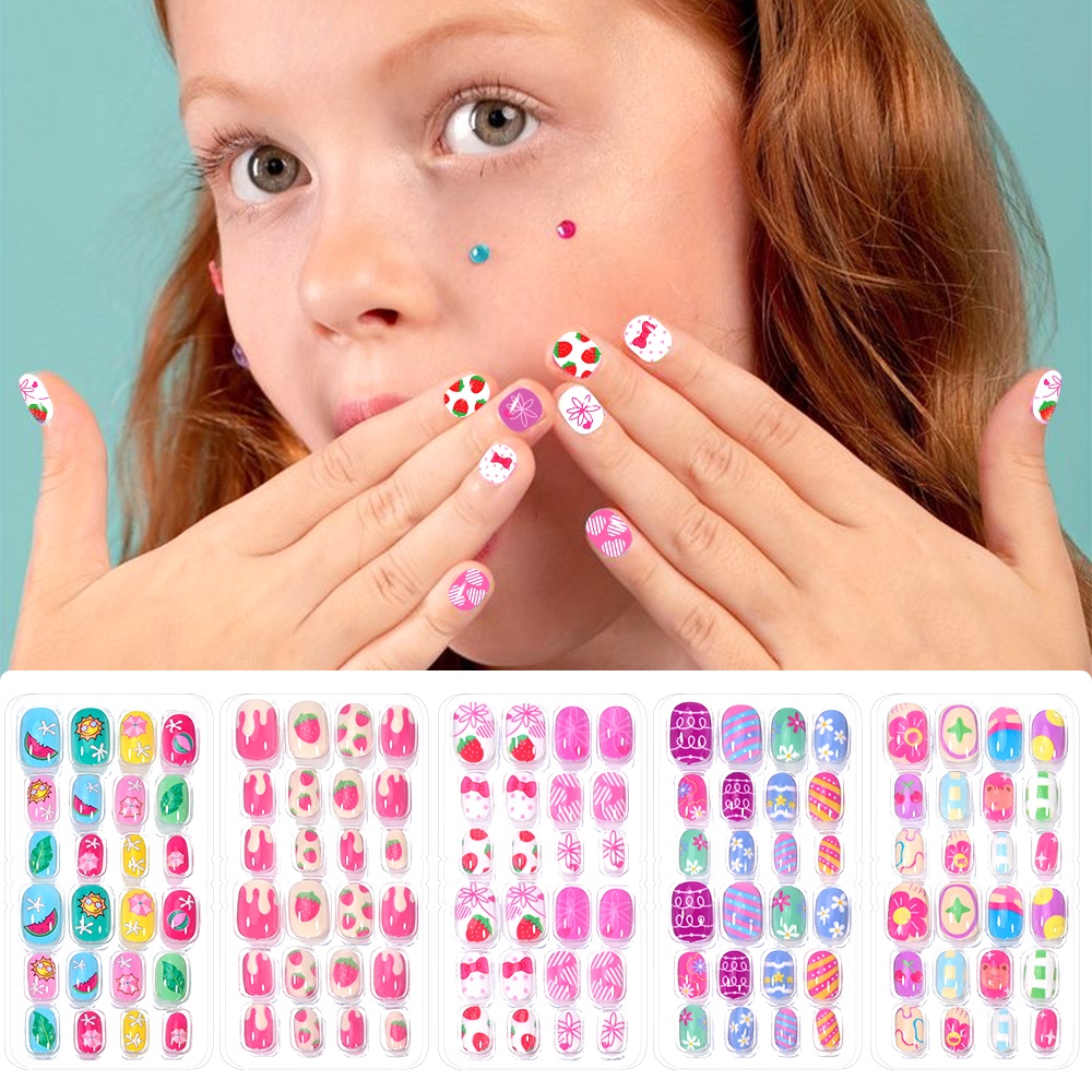 120-teiliges 5er-Set Candy Kid – Nail Art Pink Bewertung und Preis