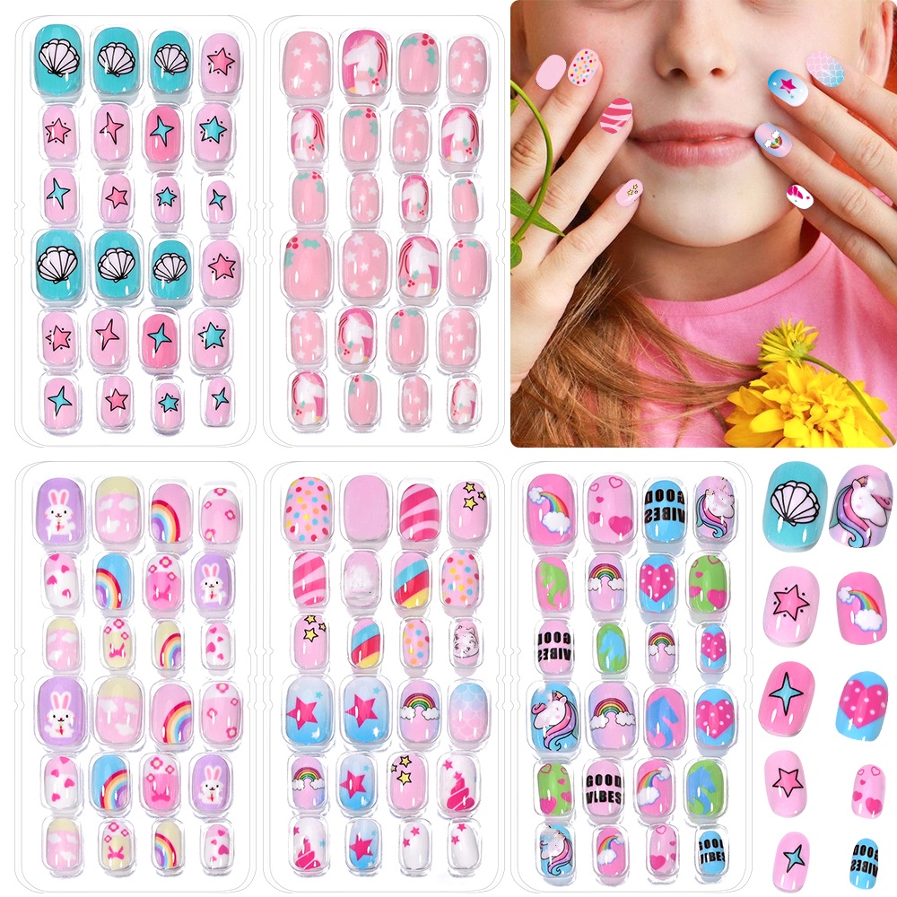 120-teiliges 5er-Set Candy Kid – Nail Art Pink Bewertung und Preis
