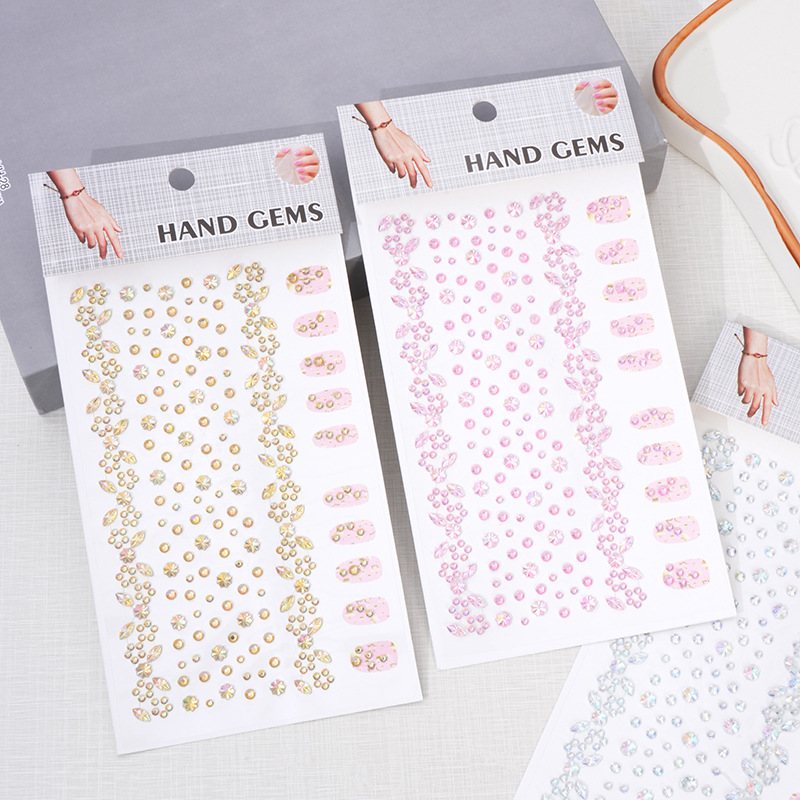 Nagel-Armband Strass-Aufkleber – Rhinestone Nail Gem Bewertung und Preis