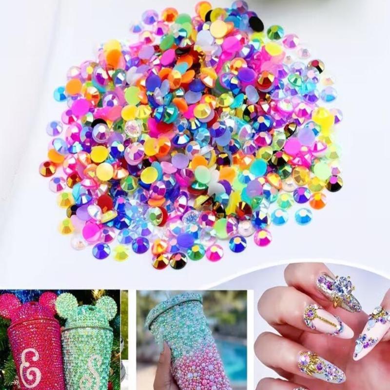 15 Farben Harz-Strass-Set, Jel – Rhinestone Nail Gem Bewertung und Preis
