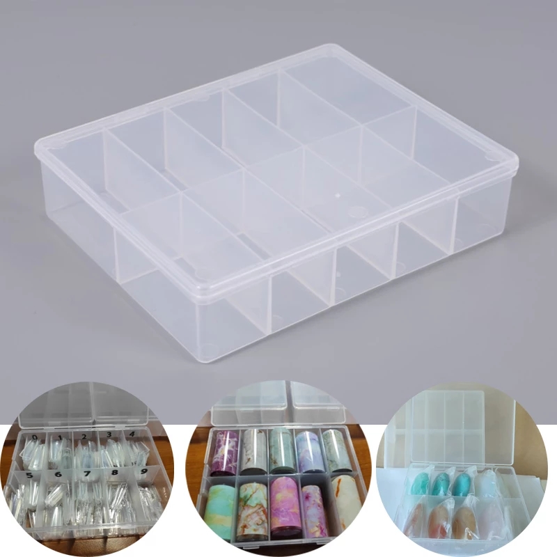 10-Gitter, leer, durchsichtig, – Rhinestone Nail Gem Bewertung und Preis