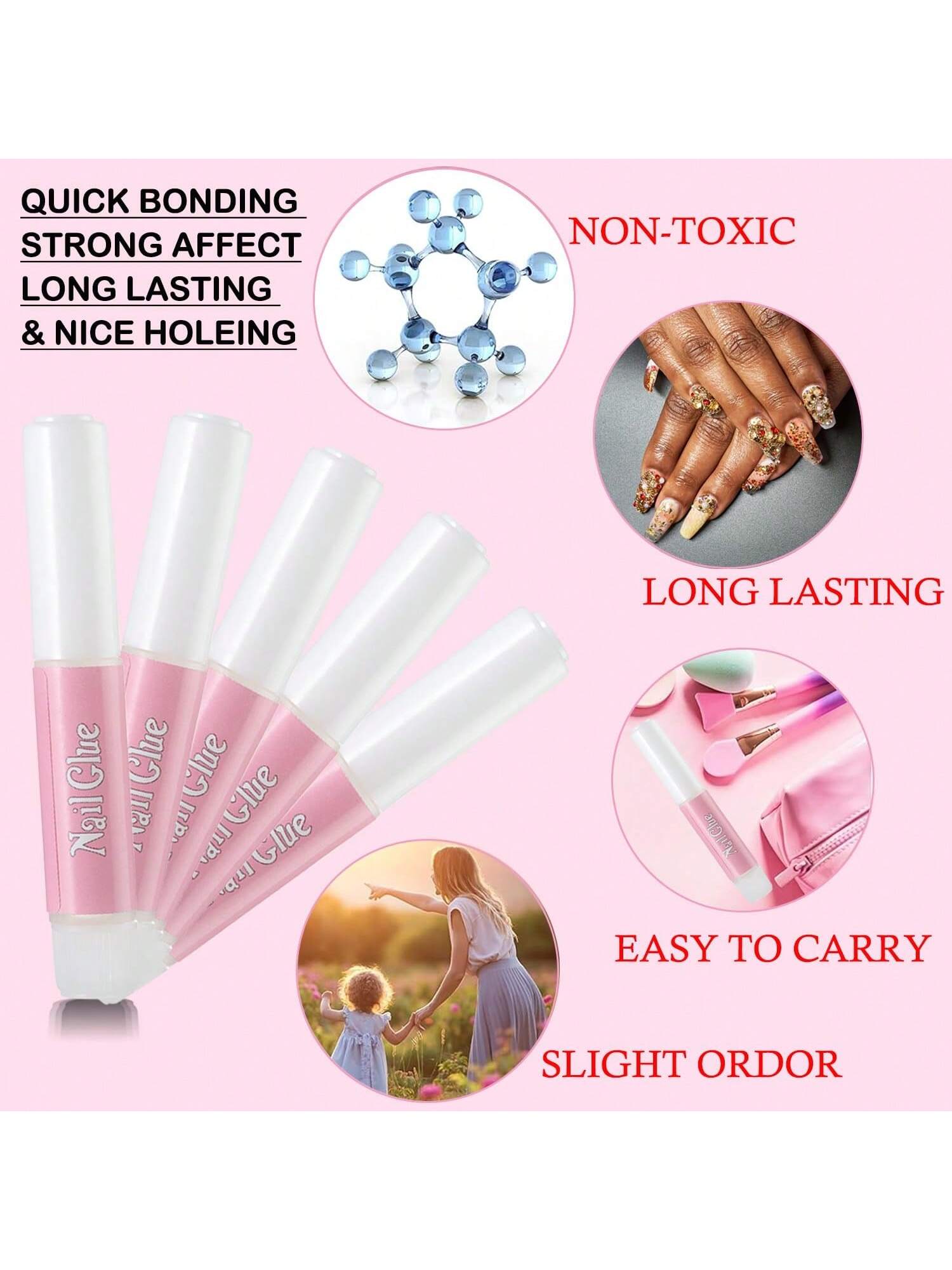 100/1000er Pack 2g Acryl-Nagel – Rhinestone Nail Gem Bewertung und Preis