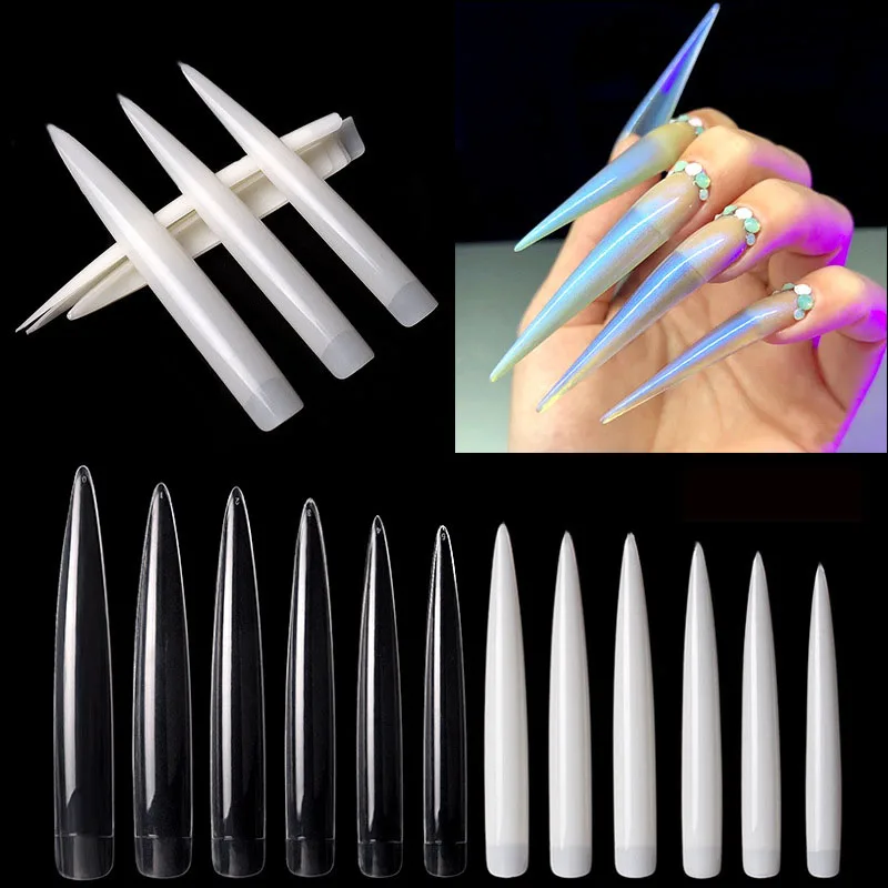 Klare natürliche extra lange k – Nail Art Xl Bewertung und Preis