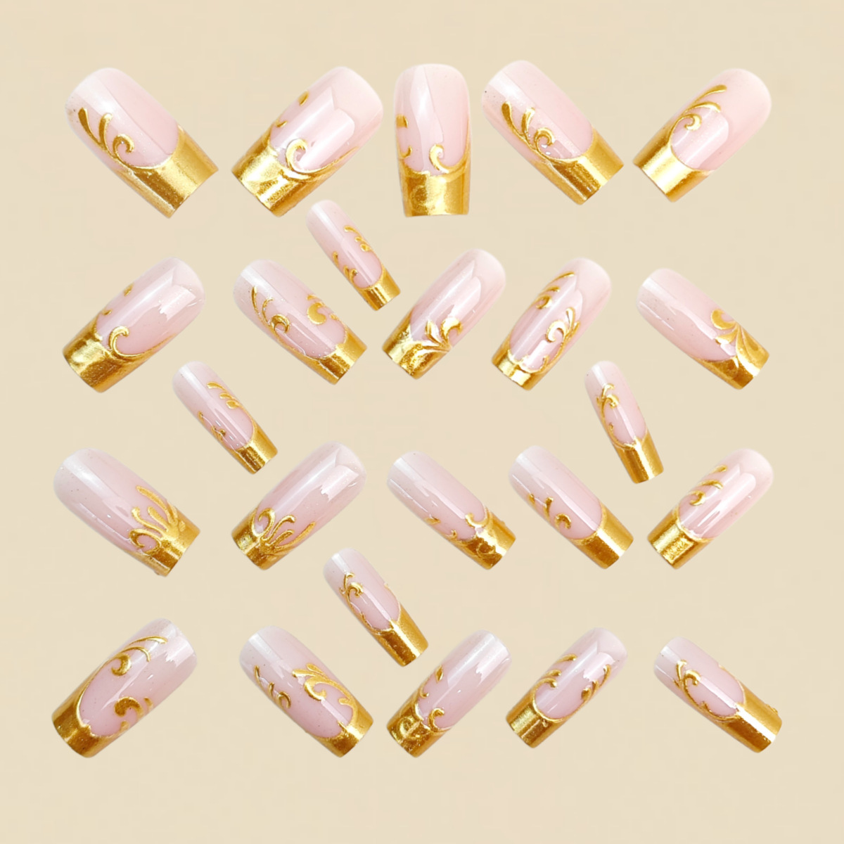 Mittellange künstliche Nägel f – Nail Art Aesthetic Bewertung und Preis