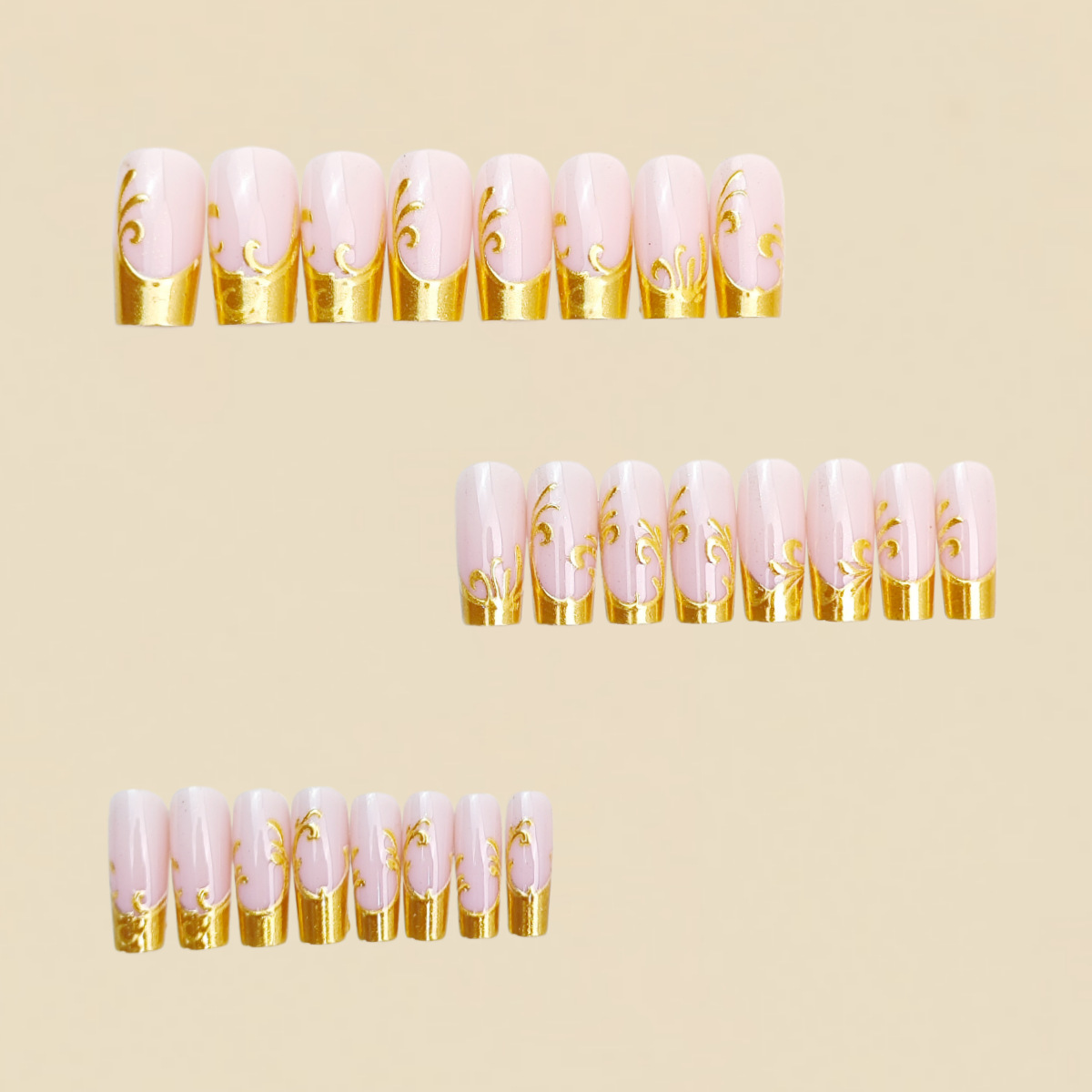 Mittellange künstliche Nägel f – Nail Art Aesthetic Bewertung und Preis